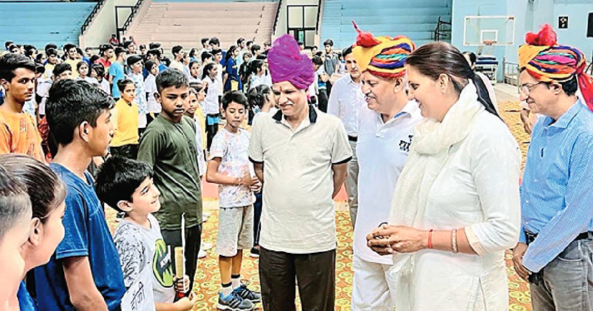 Krishna: CM has connected sports directly with jobs in Raj